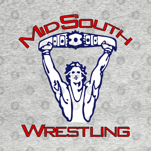 MID SOUTH WRESTLING CLASSIC LOGO by Shane-O Mac's Closet